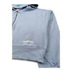 Imperial Felpa con Zip E Cappuccio Tinta Unita per Bambina LK08042G75 AZZURRO IMPERIAL 