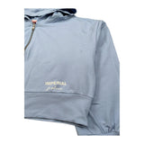 Imperial Felpa con Zip E Cappuccio Tinta Unita per Bambina LK08042G75 AZZURRO IMPERIAL 