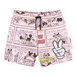 Marc Jacobs Short Tinta Unita con Stampa Topolino per Neonata W60488N ROSA MARC JACOBS 