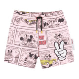 Marc Jacobs Short Tinta Unita con Stampa Topolino per Neonata W60488N ROSA MARC JACOBS 