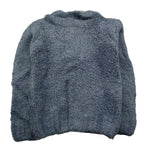 I'M BRIAN maglia tinta unita girocollo in teddy Blu per Neonato MA3013JNXX BLU I'M BRIAN 