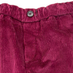 MICHAEL COAL pantalone tinta unita a costine Bordeaux per Neonato 020171N BORDEAUX MICHAEL COAL 