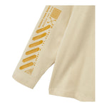 NAME.IT shirt girocollo tinta unia con stampa in contrasto Beige per Bambino 13234047 BEIGE NAME.IT 