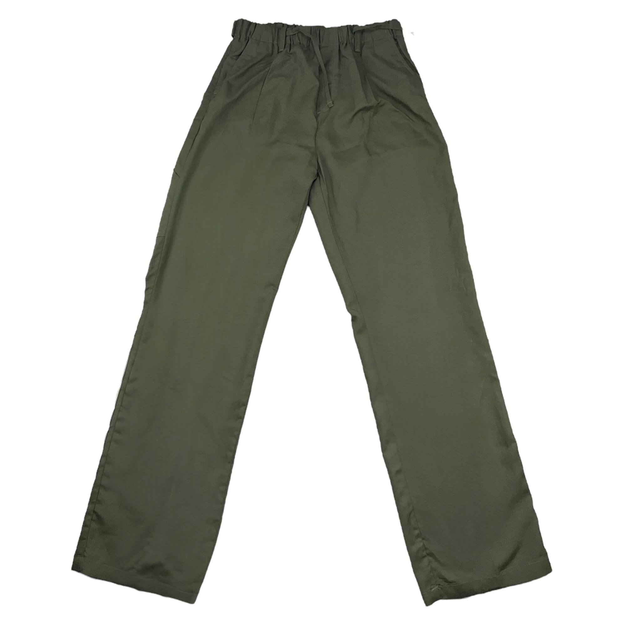 Paolo Pecora Pantalone Tinta Unita con Elastico In Vita per Bambino PP4002 VERDE PAOLO PECORA 