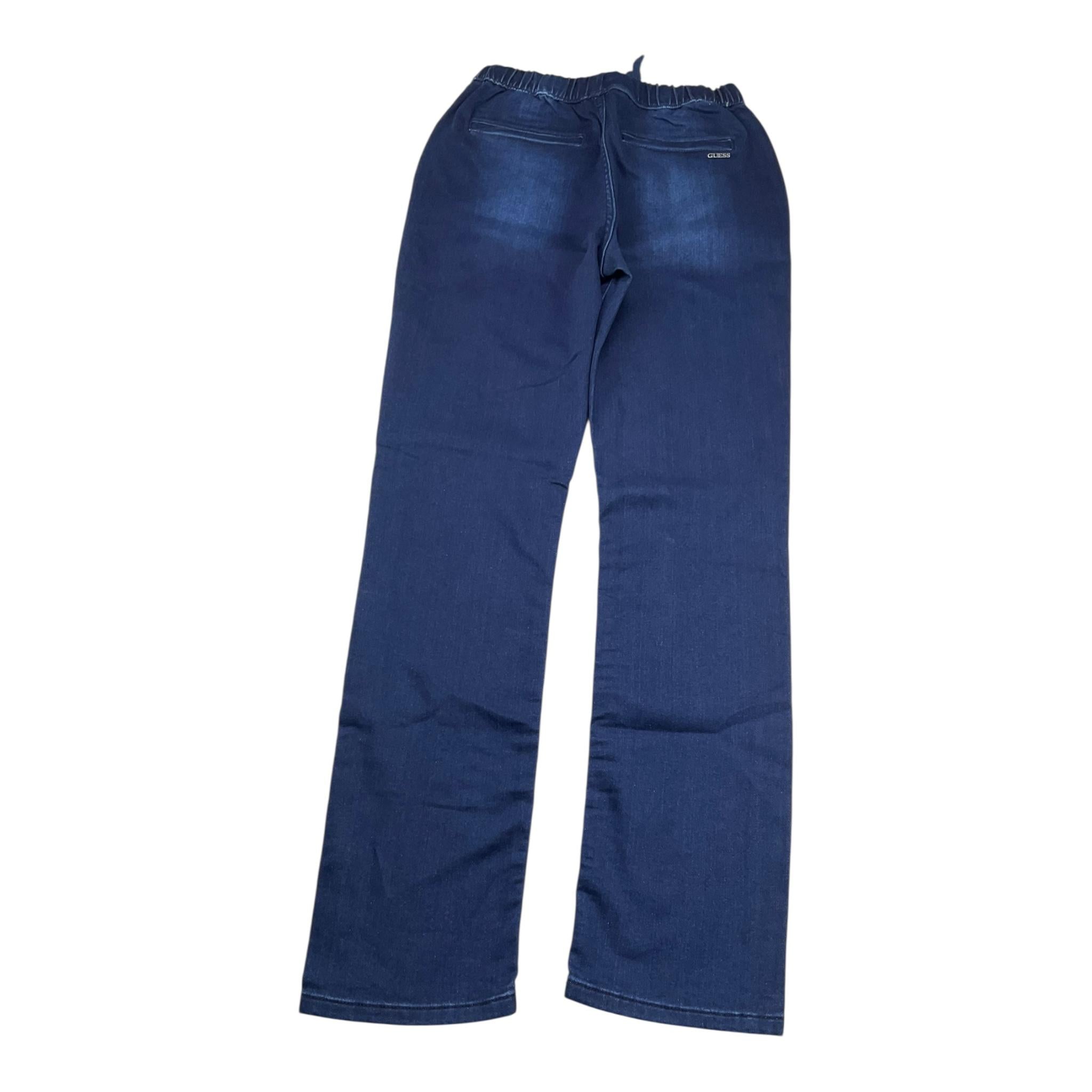 Guess Jeans Tinta Unita con Elastico In Vita per Bambino L5RA14D5FQ0 BLU GUESS 