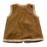 ZHOE & TOBIAH giubbino smanicato tinta unita con pelliccia Cammello per Neonata WWT10X CAMMELLO ZHOE & TOBIAH 