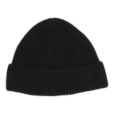 MOSCHINO cappelli tinta unita con stampa logo Nero per Bambina HUXO2I NERO MOSCHINO 