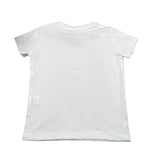 Mousse T-Shirt Girocollo Tinta Unita con Stampa per Bambino DINOBEACHX BIANCO MOUSSE 