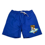 Moschino Costume Modello Boxer Tinta Unita per Bambino HOL01DLKQ02 COBALTO MOSCHINO 