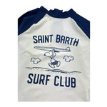Saint Barth Shirt Tinta Unita con Maniche In Contrasto per Bambino MOORISH BIANCO SAINT BARTH 