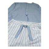 Barcellino Completo 2 Pezzi Camicia-Pantalone Bicolore per Bambino 120813 BIANCO/AZZURRO BARCELLINO 