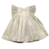 ELISABETTA FRANCHI abito giromanica tinta unita con tulle Bianco per Bambina EGAB165 BIANCO ELISABETTA FRANCHI 