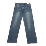 Emc Jeans Tinta Unita con Girovita Regolabile per Bambino BZ7178 BLU EMC 