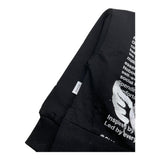 SHOE felpa chiusa girocollo tinta unita con logo Nero per Bambina GEDA2844 NERO SHOE 