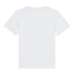 Calvin Klein T-Shirt Girocollo Tinta Unita con Stampa per Bambino IU0IU00624 BIANCO CALVIN KLEIN 