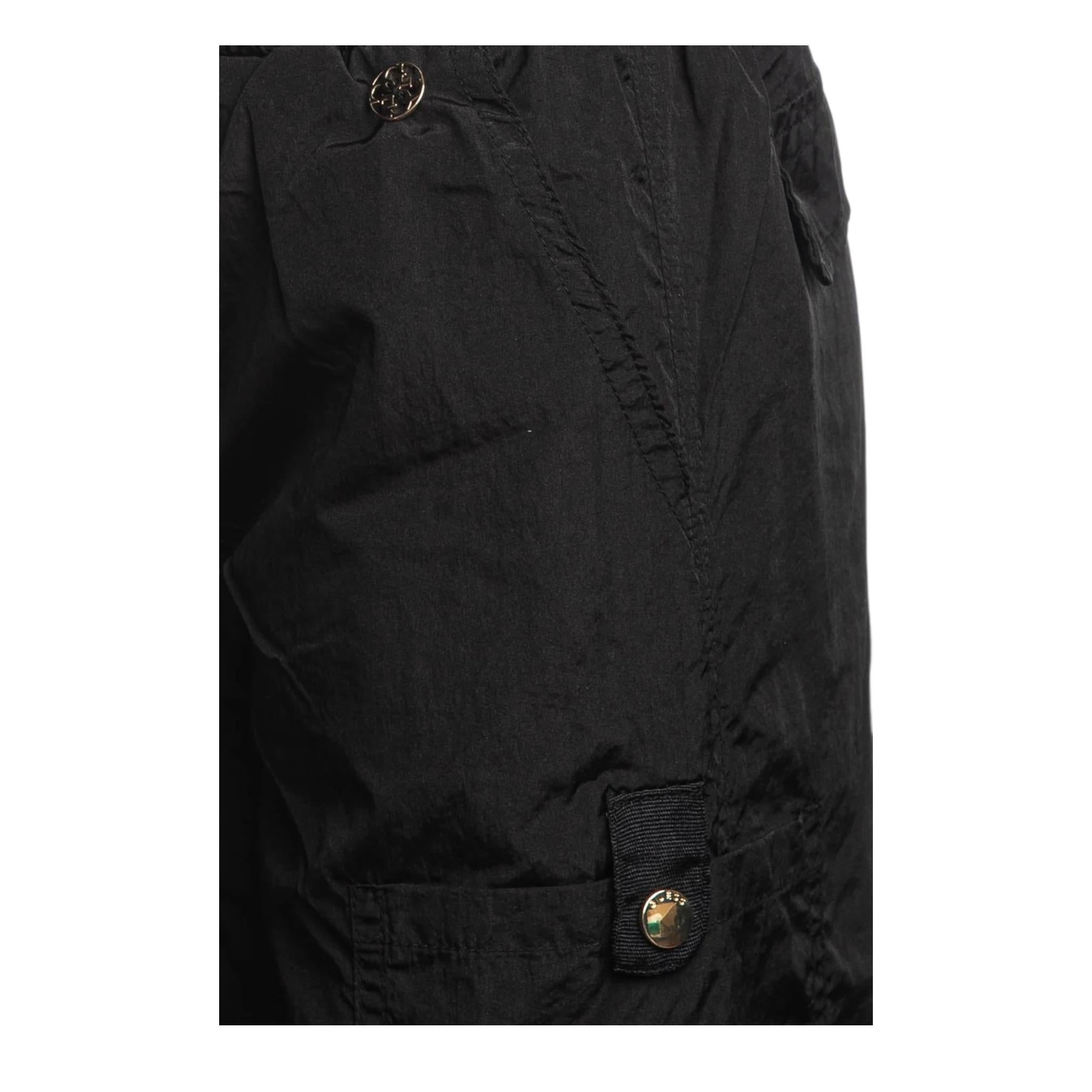 Guess Pantalone Tinta Unita con Elastico In Vita per Bambina J5RB08WGW4 NERO GUESS 