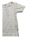 Bamboom+Babies T-Shirt Girocollo Tinta Unita con Stampa per Neonata 424 PANNA BAMBOOM+BABIES 