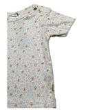 Bamboom+Babies T-Shirt Girocollo Tinta Unita con Stampa per Neonata 424 PANNA BAMBOOM+BABIES 
