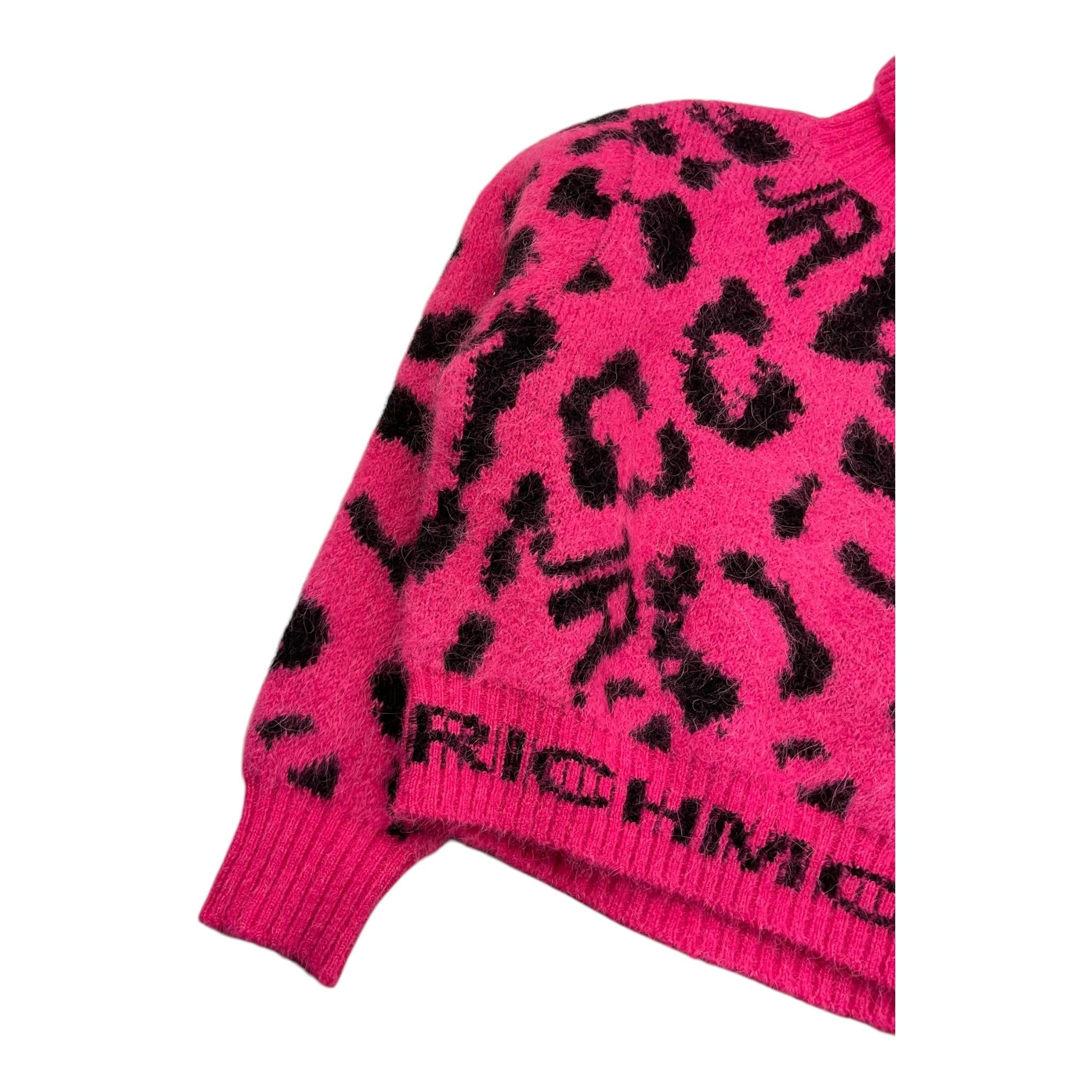 JOHN RICHMOND maglia collo alto tinta unita fantasia maculata Fuxia per Bambina RGA25049 FUXIA JOHN RICHMOND 