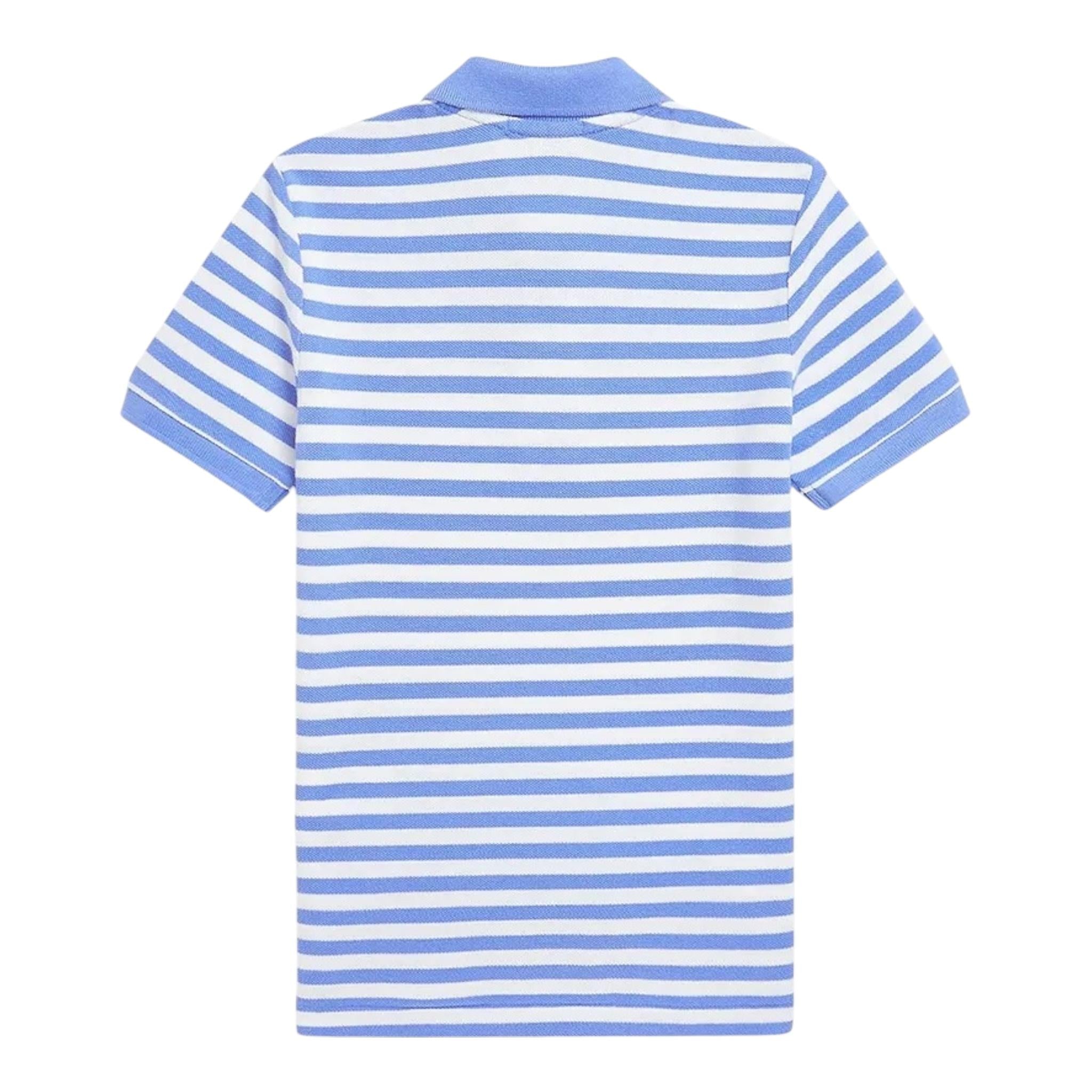 Ralph Lauren Polo Mezza Manica Bicolore Fantasia A Righe per Bambina 322964150001 BIANCO/AZZURRO RALPH LAUREN 