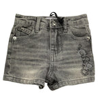 Iceberg Bermuda Tinta Unita In Denim con Girovita Regolabile per Bambino BMICE5108BJ GRIGIO ICEBERG 