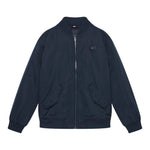 TOMMY HILFIGER giubbino tinta unita con zip e logo Blu per Bambino KB0KB09091 BLU TOMMY HILFIGER 