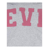 LEVI'S felpa tinta unita con cappuccio e stampa Grigio per Bambina 3EL076 GRIGIO LEVI'S 