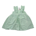 Please Abito Tinta Unita Traforato per Neonata AB08249G71 VERDE ACQUA PLEASE 