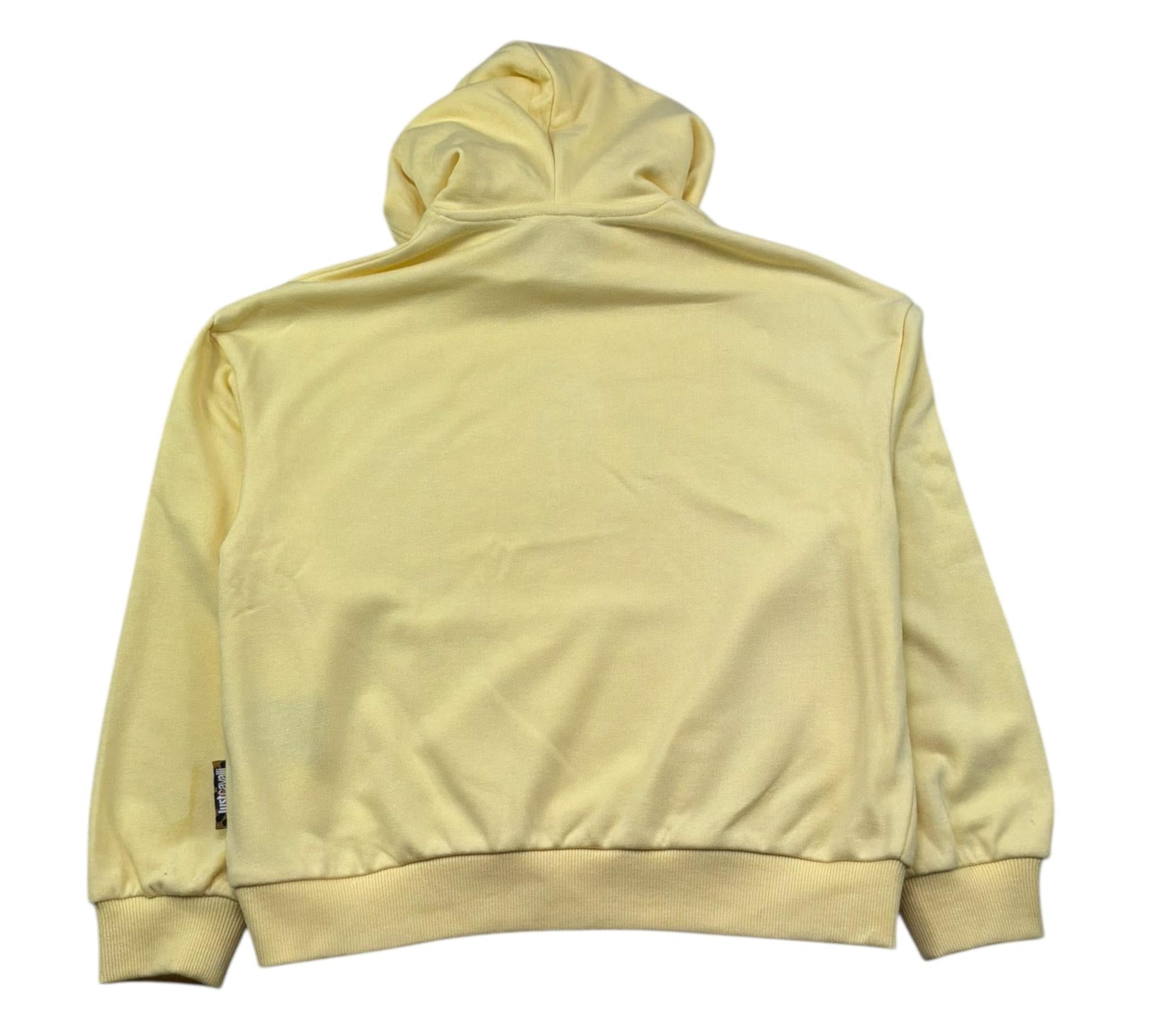 Just Cavalli Felpe Chiusa con Cappuccio Tinta Unita per Bambino JGP26182FE GIALLO JUST CAVALLI 