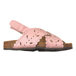 Panyno Sandalo Tinta Unita Traforato per Neonata AC2804 ROSA PANYNO 