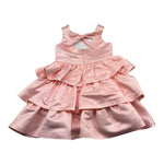 Meilisa Bai Abito Cerimonia Tinta Unita con Fiocco Giromanica per Bambina FL6264 PESCA MEILISA BAI 