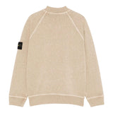 Stone Island Felpa con Zip Tinta Unita per Bambino J1S166100004 BEIGE STONE ISLAND 