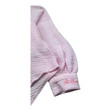 Saint Barth Camicia Manica Lunga Tinta Unita con Logo per Bambina MAIRAJR ROSA SAINT BARTH 