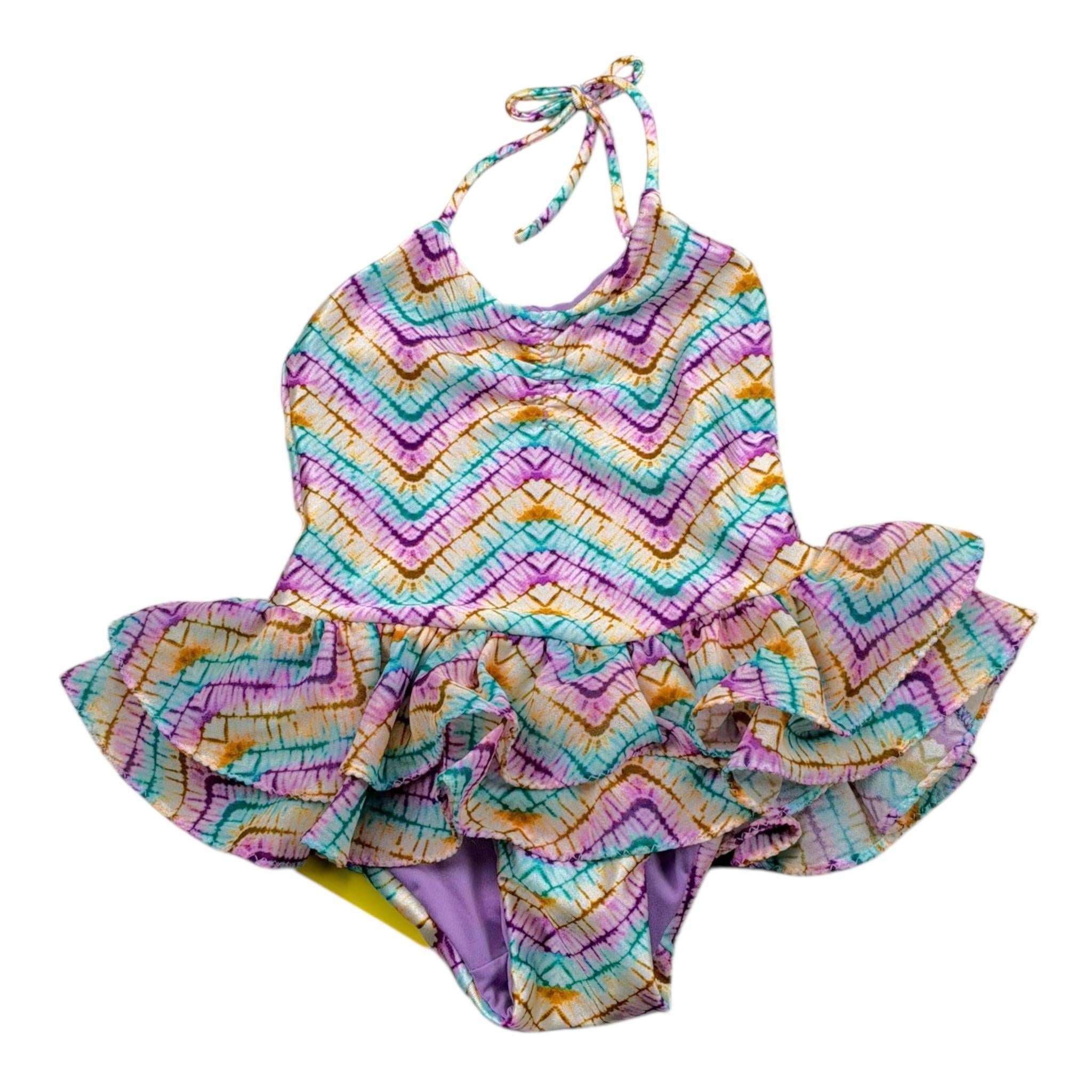 F**K Costume Intero Multicolor con Fantasia per Neonata FJ25B2A13MKX51 LILLA F**K 