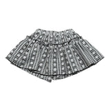 Alice Pi Short Bicolore con Ricami Bianco/Nero per Neonata S231401 BIANCO/NERO ALICE PI 