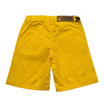 Daniele Alessandrini Bermuda Tinta Unita con Girovita Regolabile per Bambino 1296S00202X GIALLO DANIELE ALESSANDRINI 