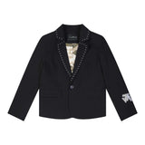 John Richmond Giacca Tinta Unita con Borchie per Bambino RBP25148GCX NERO JOHN RICHMOND 