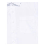 Trussardi Camicia Mezza Manica Tinta Unita con Logo per Bambino TBP25050CA BIANCO TRUSSARDI 