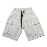 Numbers Bermuda Tinta Unita con Elastico In Vita per Bambino PA122 BIANCO NUMBERS 