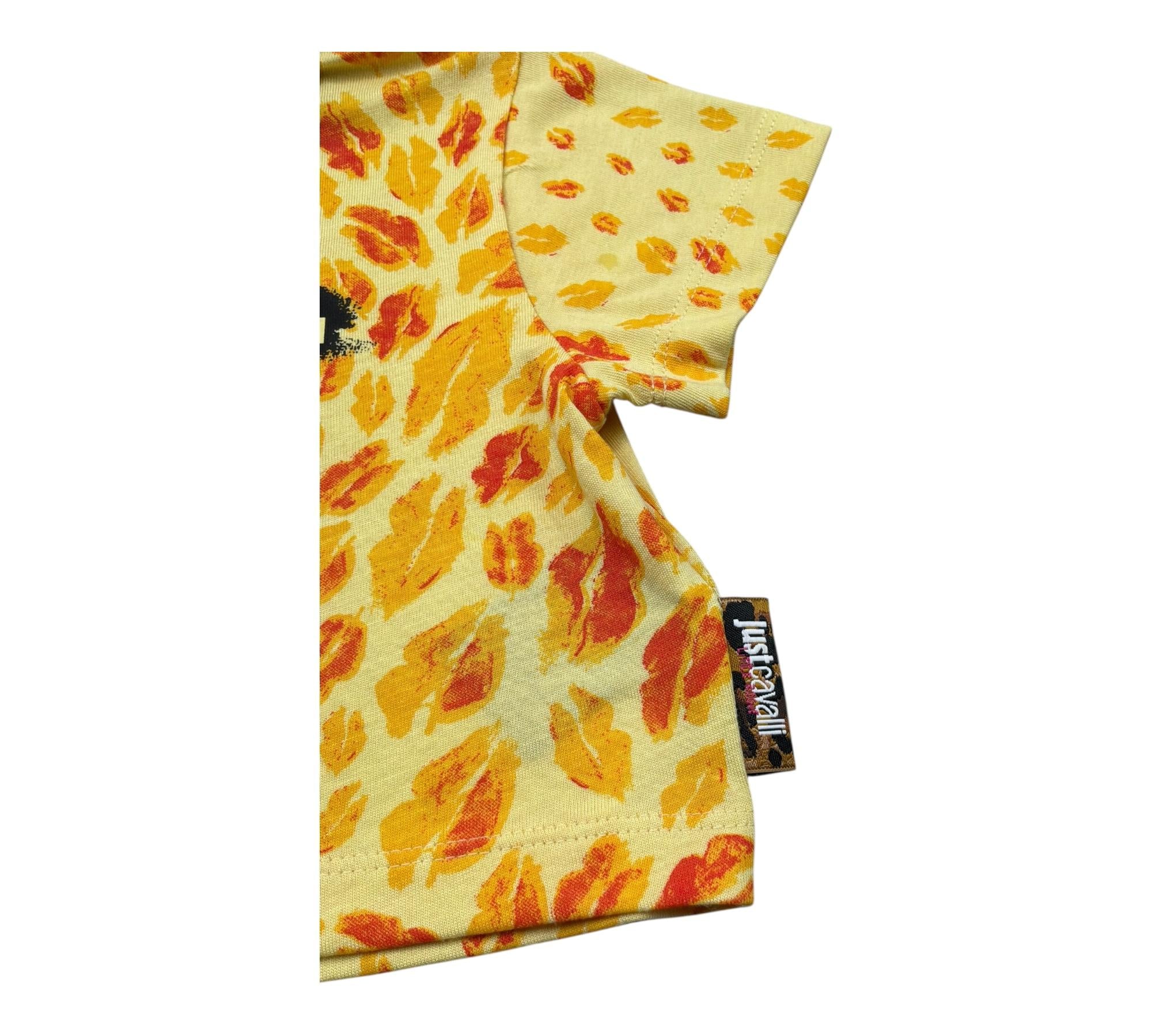 Trussardi Polo Mezza Manica Crop per Bambina JIP26018PO GIALLO TRUSSARDI 