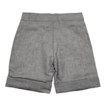 La Stupenderia Bermuda Tinta Unita con Elastico In Vita per Bambino TJBR71 GRIGIO LA STUPENDERIA 