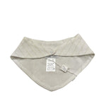 Barcellino Bavetta Tinta Unita con Stampa per Neonato 9356 BIANCO BARCELLINO 