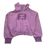 Fun & Fun Felpa Chiusa con Cappuccio Tinta Unita per Bambina FNJST15995 LILLA FUN & FUN 