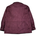 Paolo Pecora Giacca Tinta Unita Scamosciata per Bambino PP4184 BORDEAUX PAOLO PECORA 
