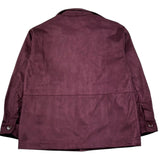 Paolo Pecora Giacca Tinta Unita Scamosciata per Bambino PP4184 BORDEAUX PAOLO PECORA 