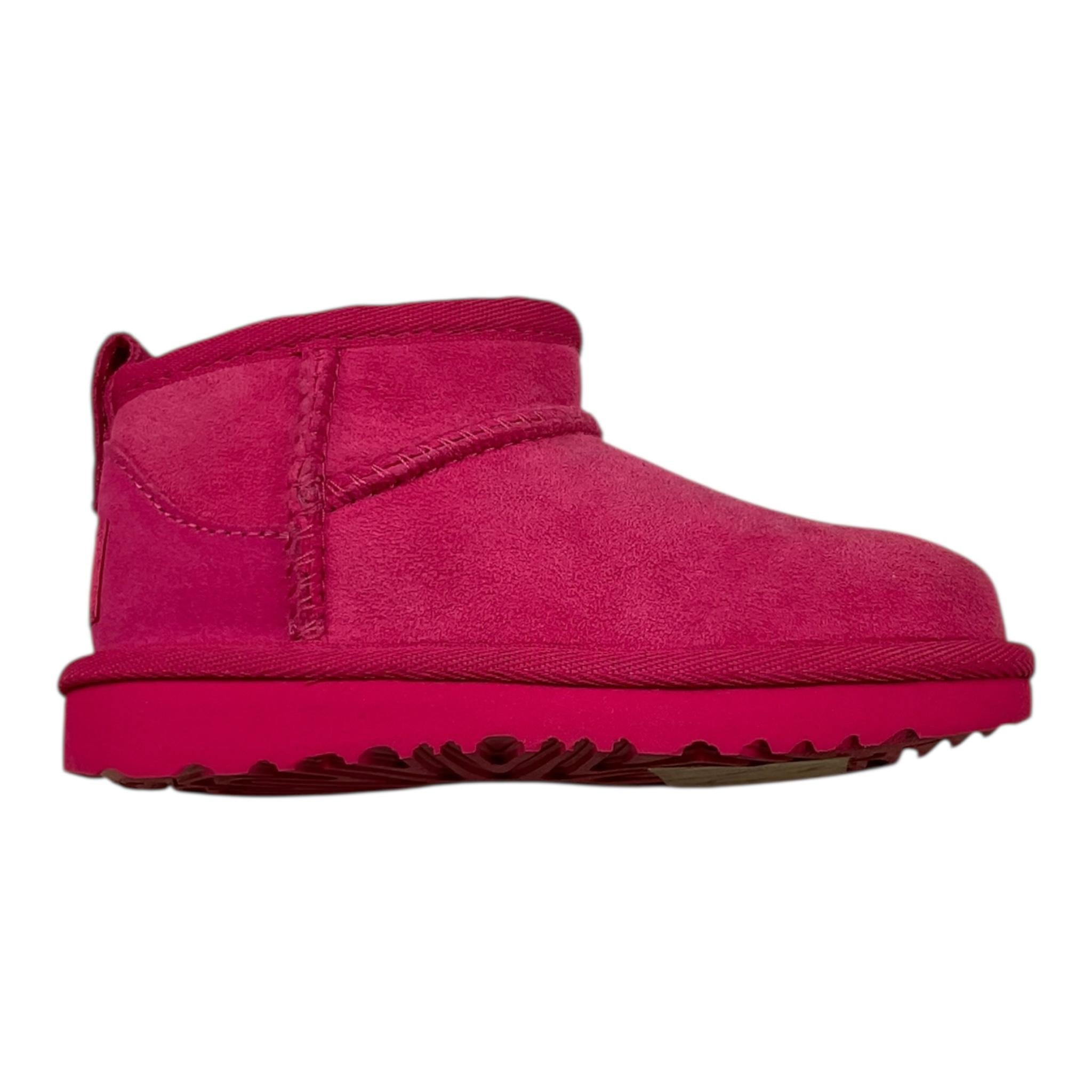 UGG stivali tinta unita con suola in gomma Fuxia per Bambina T1130750T FUXIA UGG 