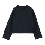 Aspesi Trench Corto Tinta Unita per Bambina S25020GRC0069 BLU ASPESI 