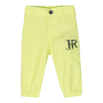 John Richmond Pantalone Tinta Unita con Stampa per Neonato RIP24122PA VERDE JOHN RICHMOND 