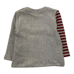 LE BEBE' maglia girocollo tinta unita con taschino Grigio per Neonato LBB5158 GRIGIO LE BEBE' 