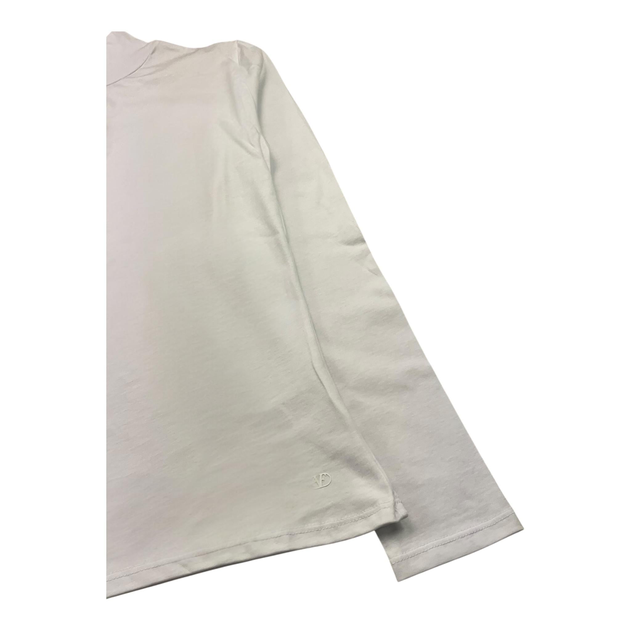 FUN & FUN shirt mezzo collo tinta unita Bianco per Bambina TS00025B BIANCO FUN & FUN 